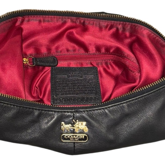 Coach Black Leather Hobo Bag - Picture 13 of 15